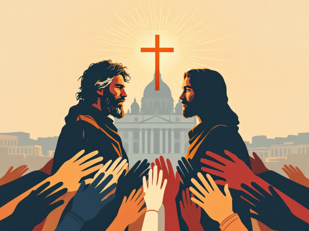 Léon XIV pour la fête des saints Pierre et Paul : "Tout chrétien est appelé à être bâtisseur d'unité"