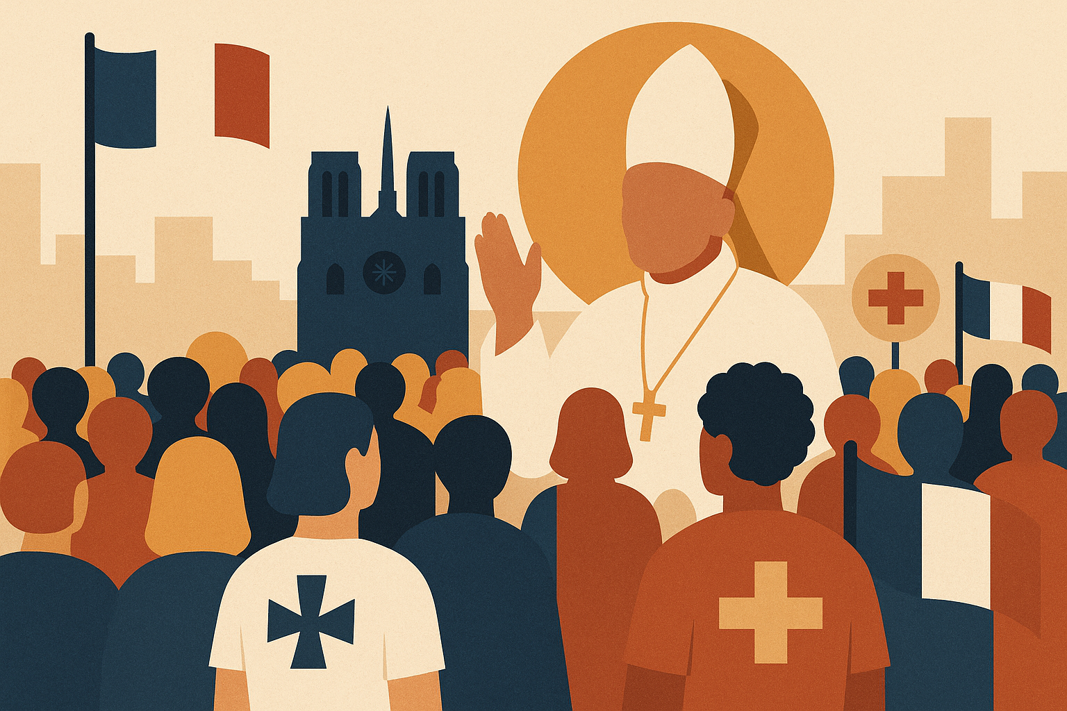 Paris attend le Pape : dix mille bénévoles pour une rencontre historique